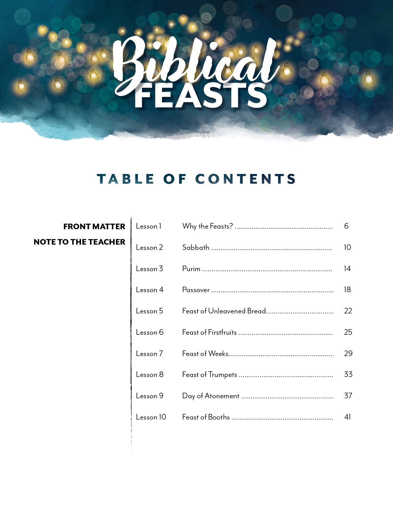 Biblical Feasts: Group Edition (Digital)