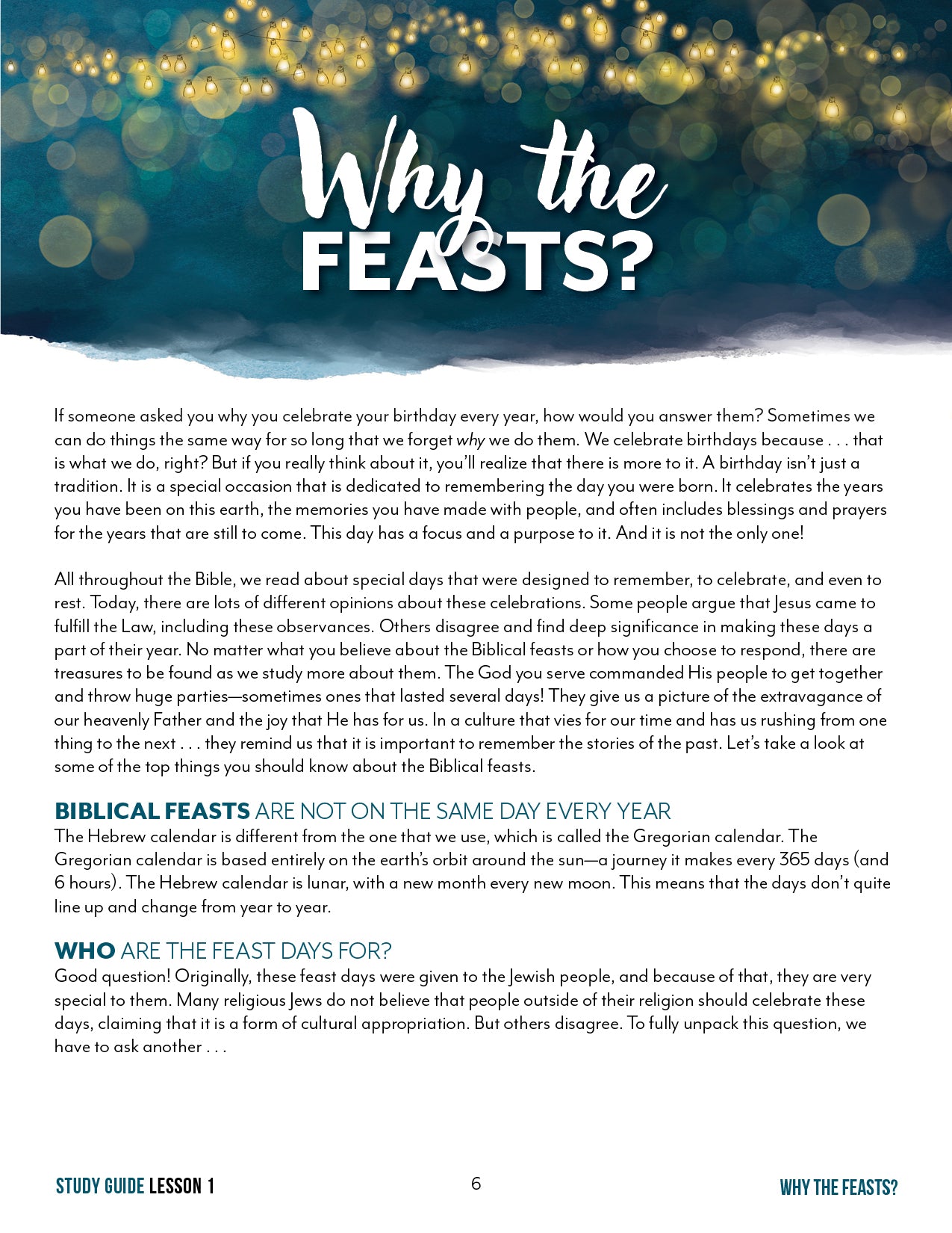 Biblical Feasts: Group Edition (Digital)