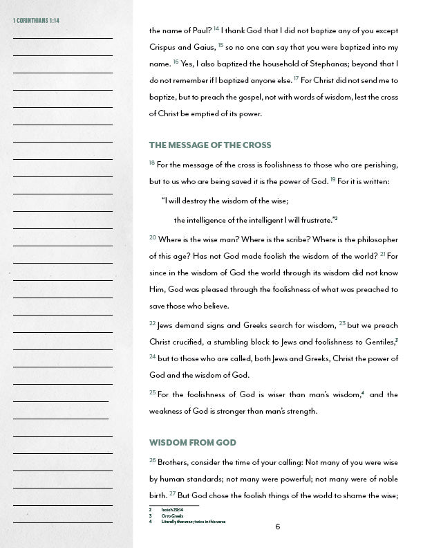 The Bible Journal - Epistles Part 1