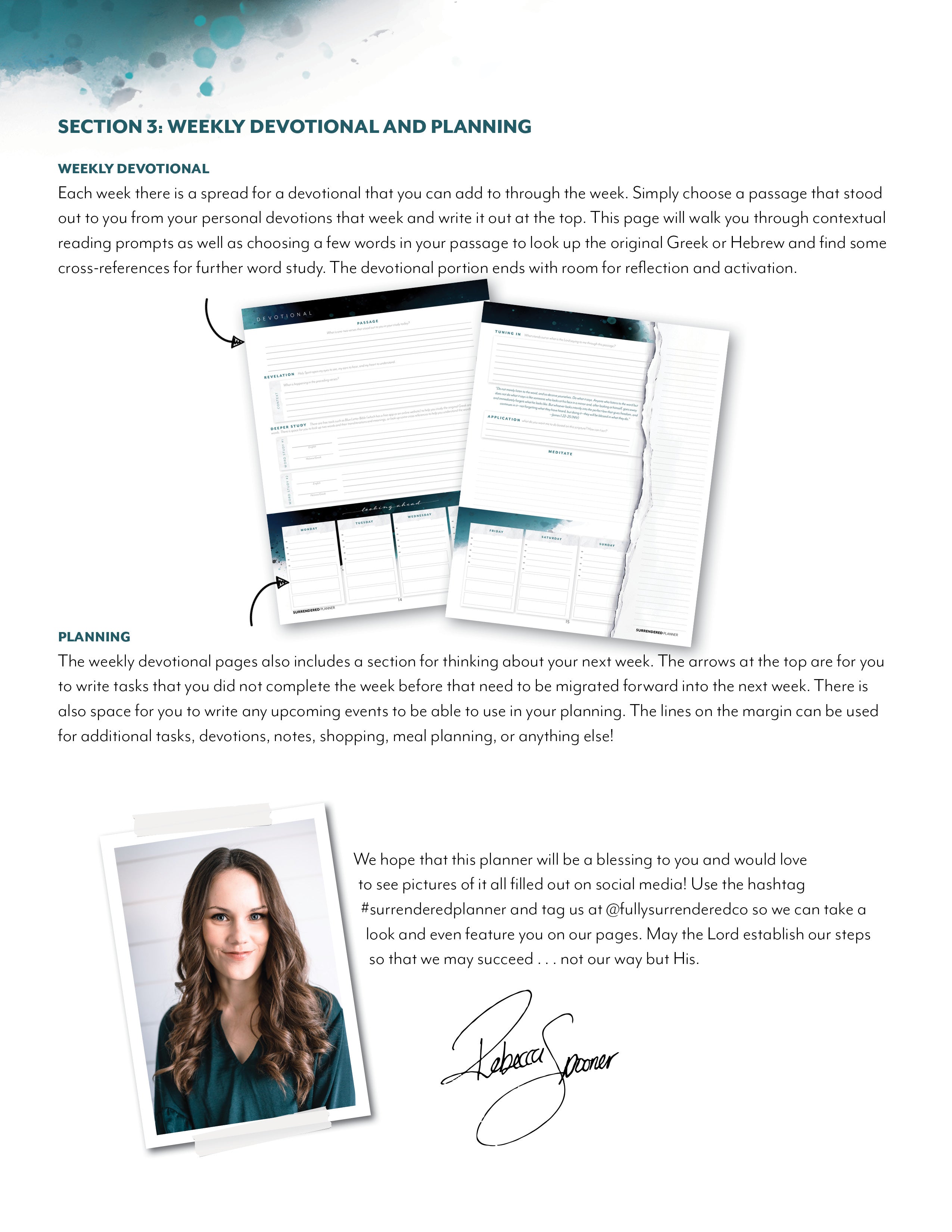Surrendered Planner